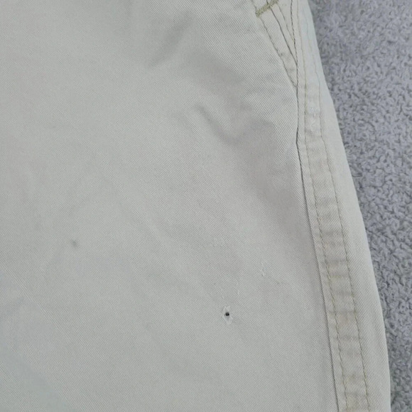 Abercrombie & Fitch Mens Beige Cotton Cargo Casual Shorts Size 32 x9 7PT - Picture 7 of 11